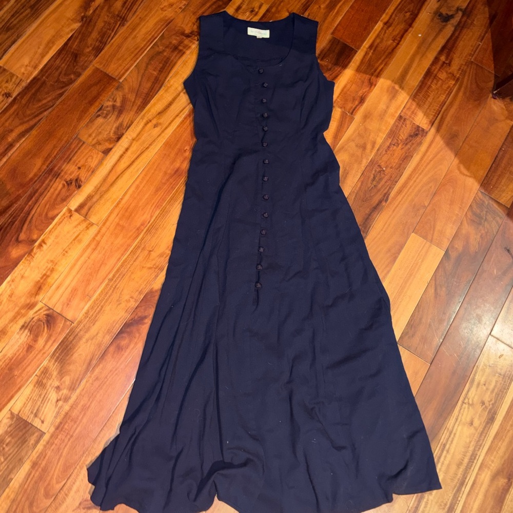 VINTAGE LE CHATEAU BUTTON UP DRESS